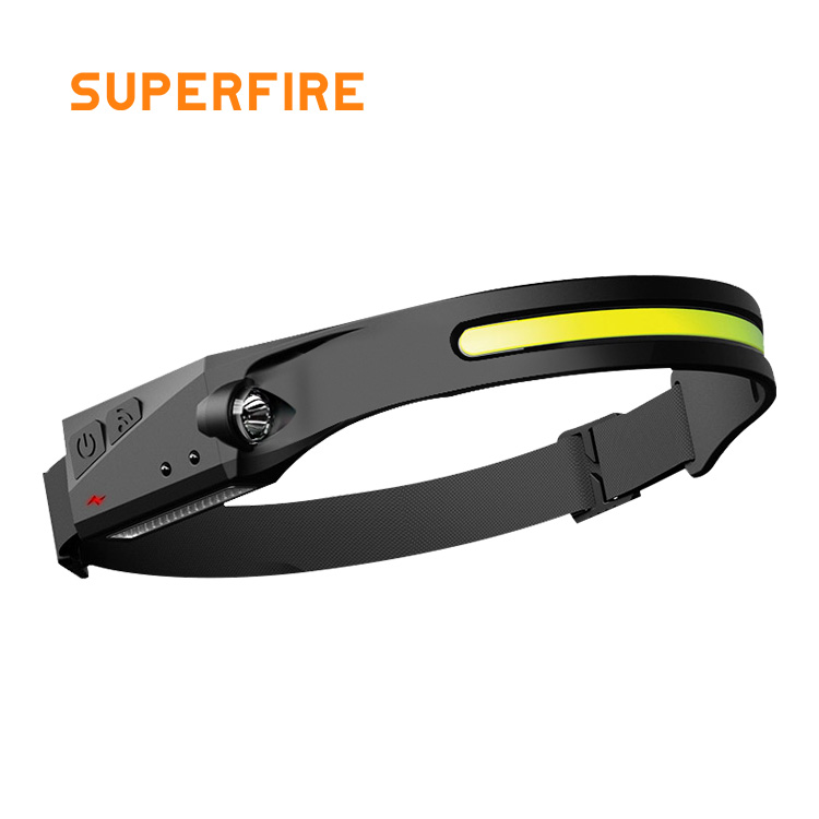 SUPERFIRE HL65  rechargeable cob headlamp