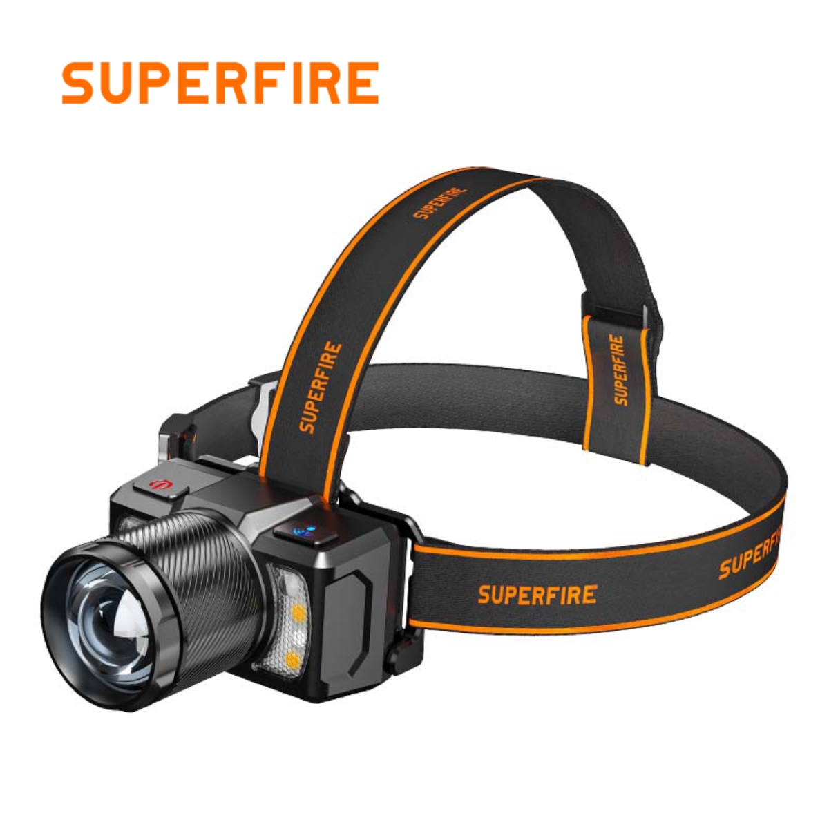 SUPERFIRE HL25/HL25-A Super Bright Rechargeable Headlamp