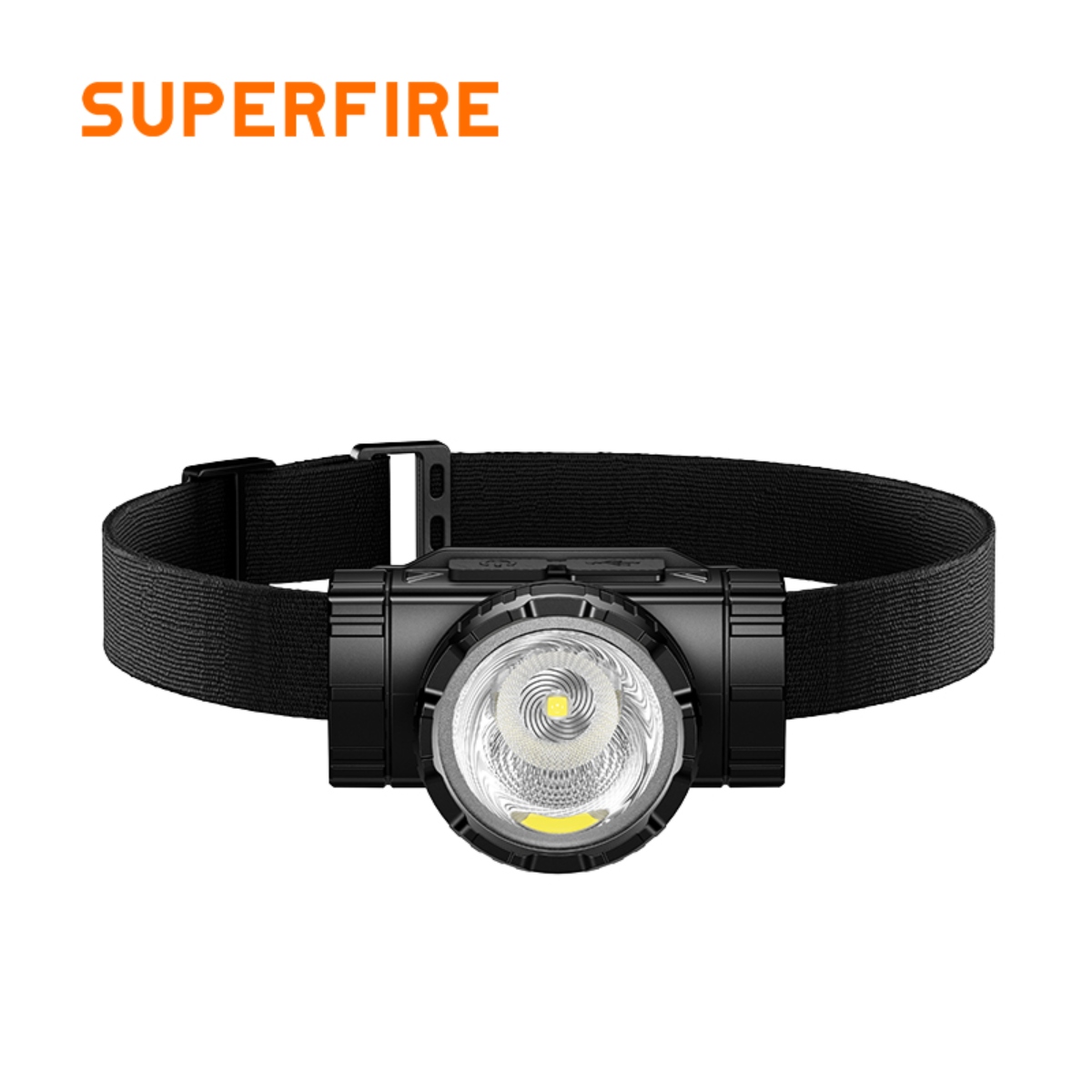 SUPERFIRE HL96 USB Charging Long Range Headlamp