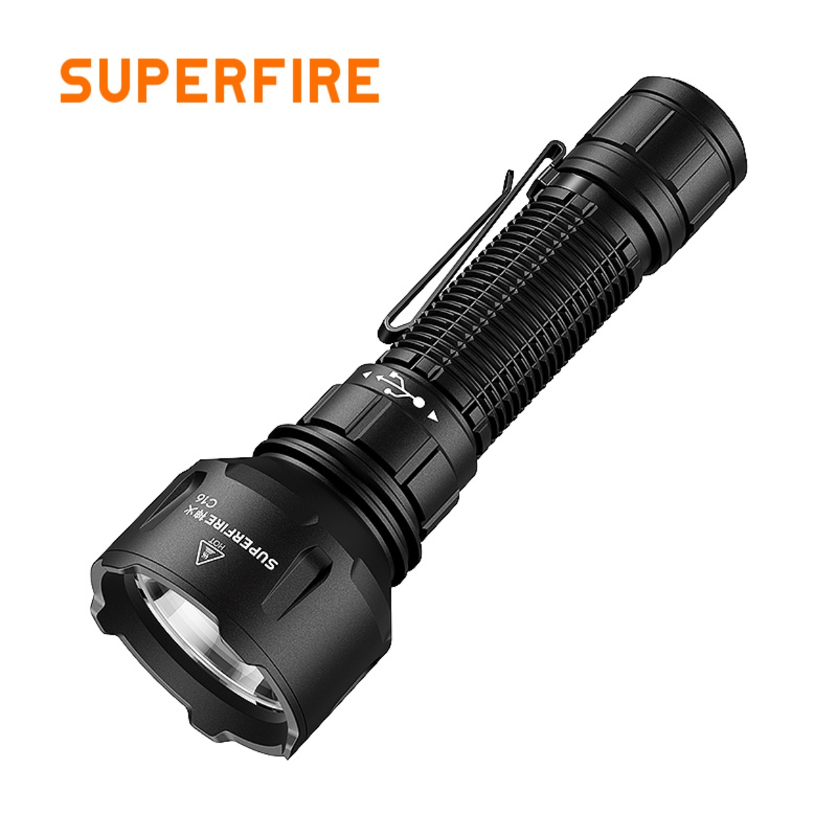 SUPERFIRE C16 Super Bright Flashlight