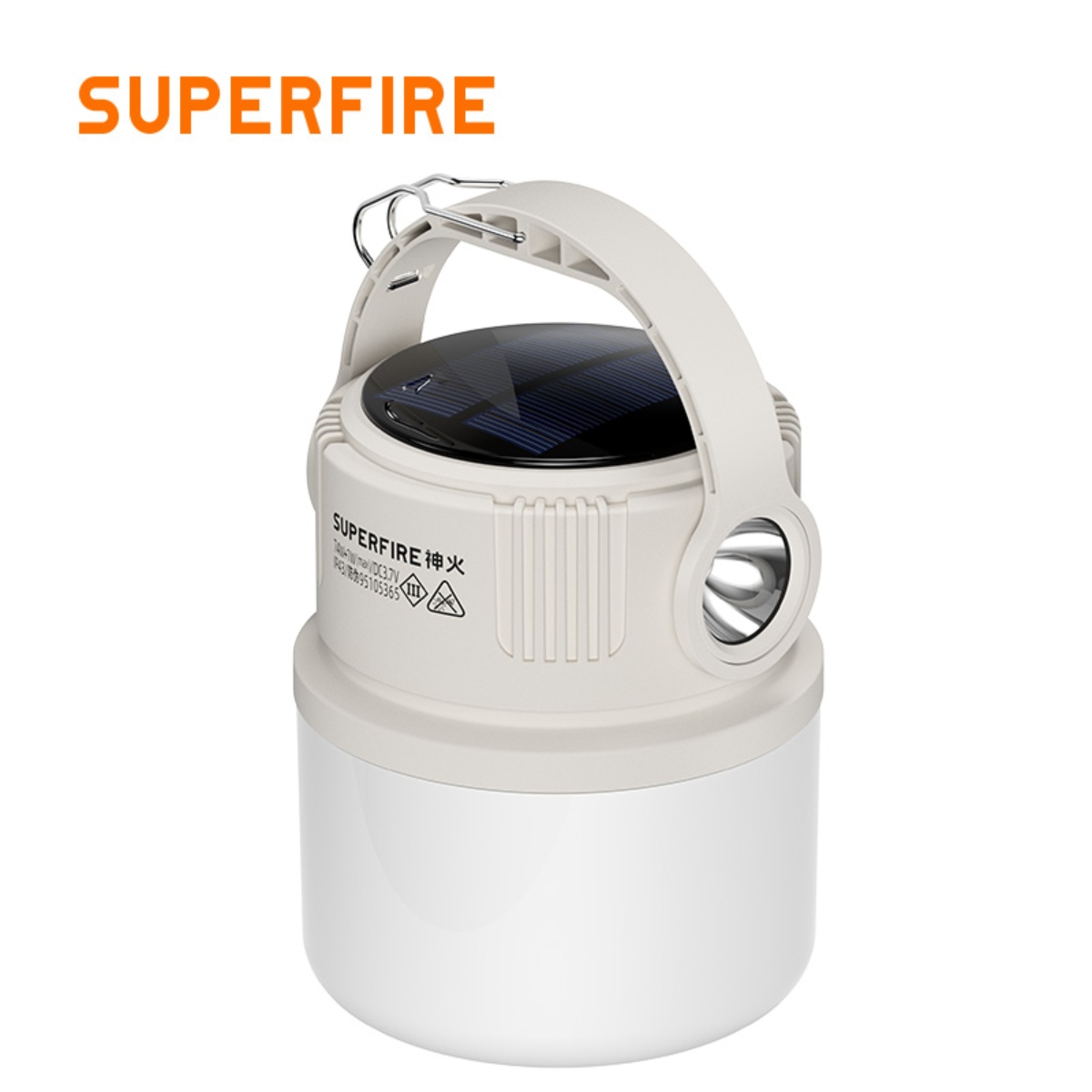 SUPERFIRE T22 Digital Display Camping Light