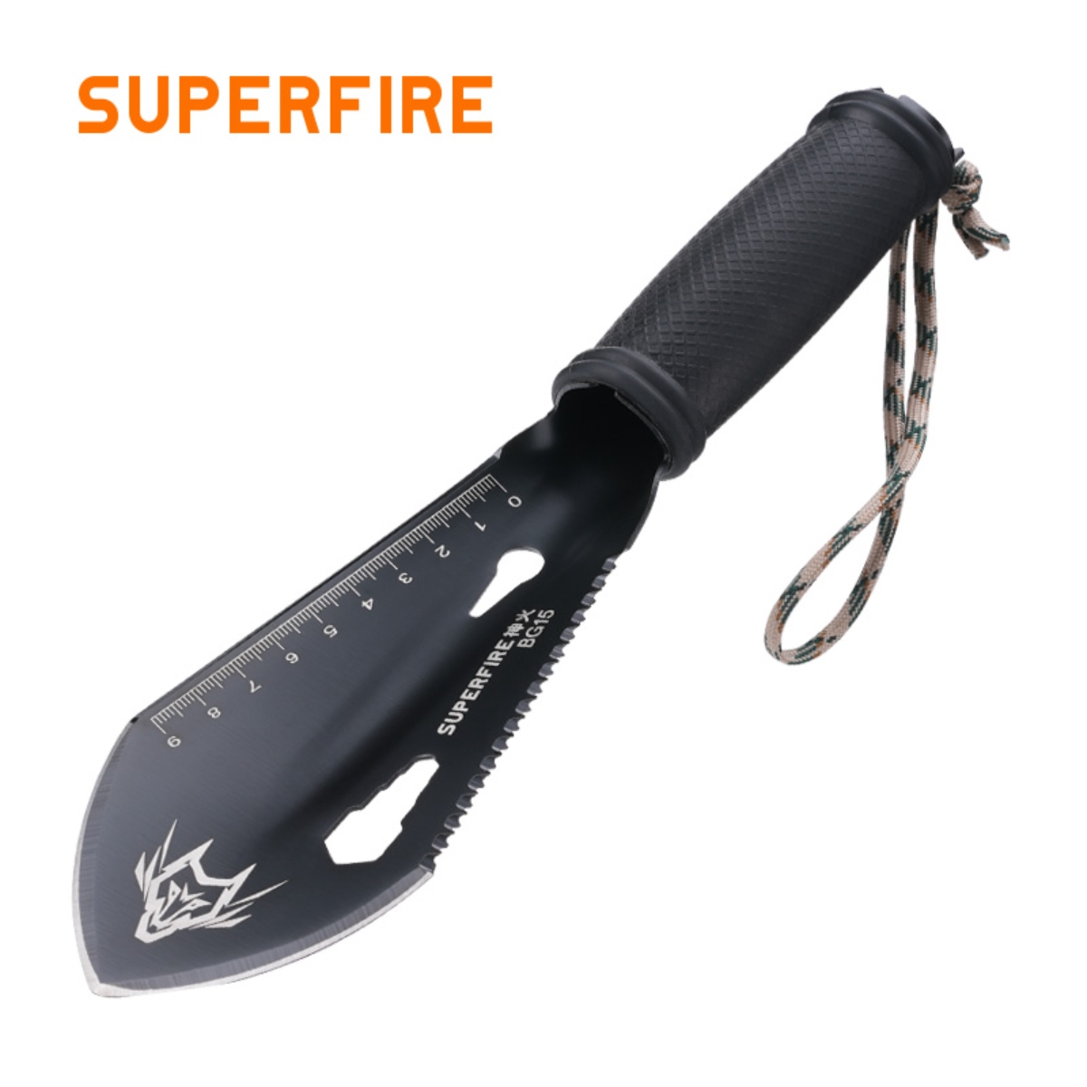 SUPERFIRE BG15 14-IN-1 Tactical  Shovel