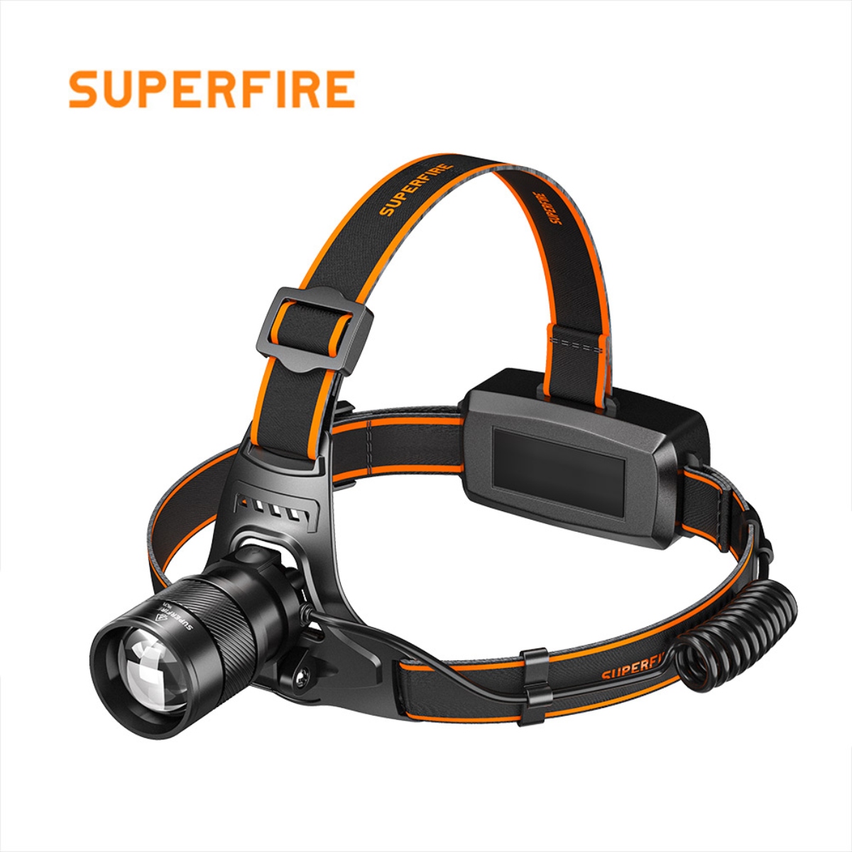 SUPERFIRE HL71 led zoomable headlamp