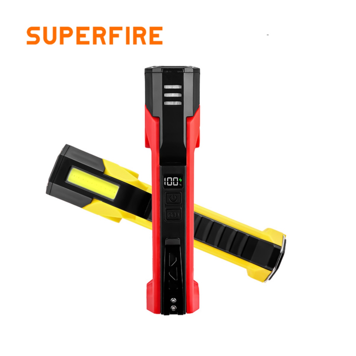 SUPERIFRE GM06 Tail Magentic Light For Working