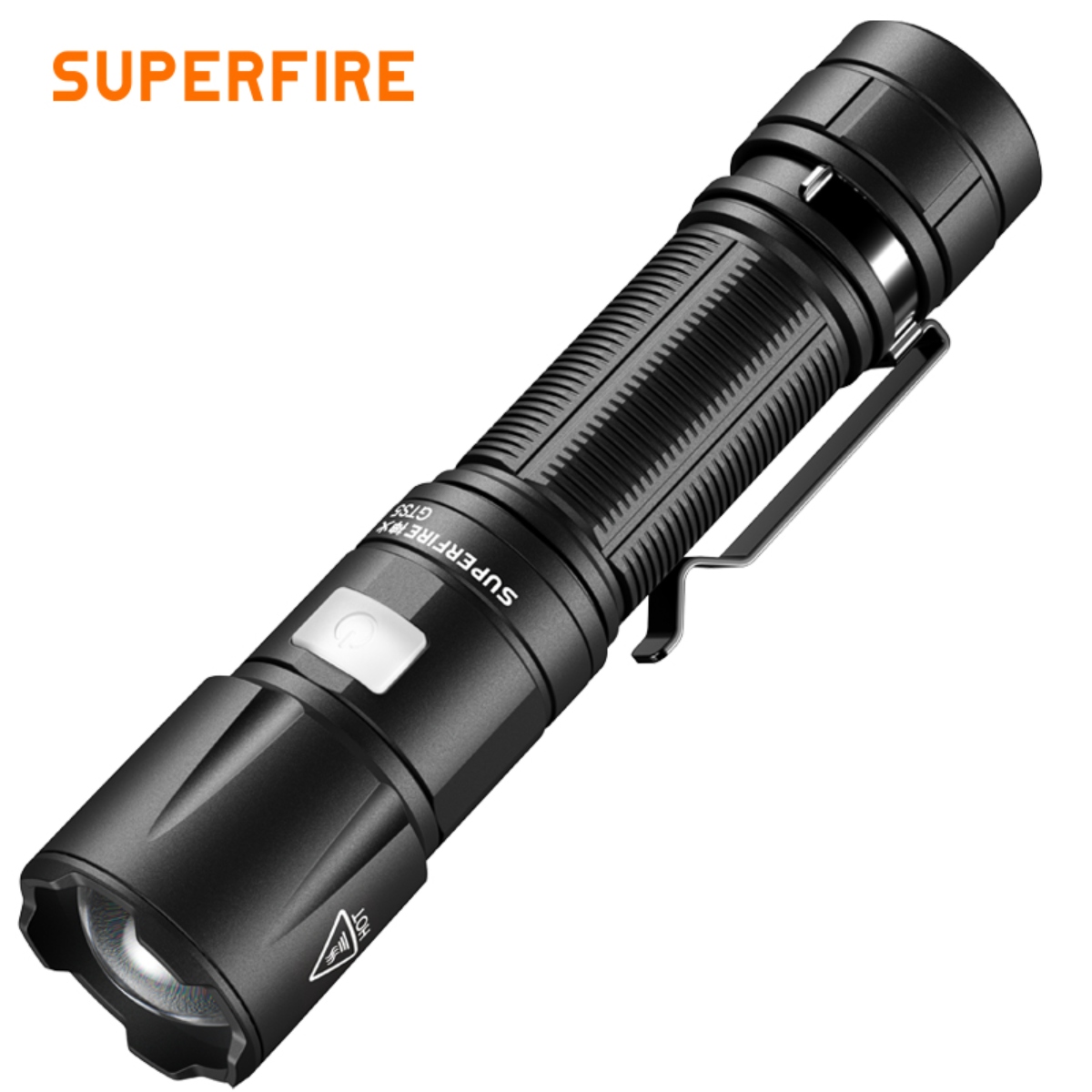 SUPERFIRE GTS5 Portable Zoom Flashlight